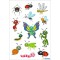 HERMA 15742 Autocollants amusants animaux pour enfants (39 autocollants, papier, mat) autocollants permanents Motif etoiles pour