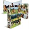 HERMA 19251 Classeur DIN A4 Animal Worlds Horse Meadow 7 cm de large en carton solide colore exterieur et interieur imprime de h