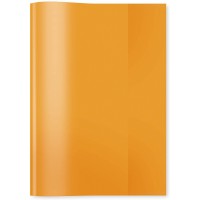 Lot de 25 : Herma Protege-cahier en plastique Format A5, 1 piece orange