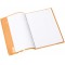 Lot de 25 : Herma Protege-cahier en plastique Format A5, 1 piece orange