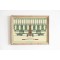 RNK 2803 - Tableau a  memo a  bijoux DIN A3 paysage, 190 g/m², « Petit arbre » pour 5 generations, 1 piece