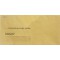 RNK 2050/100 Lot de 100 enveloppes exterieures 235 x 120 mm avec fenetre recyclee Jaune 80 g/m²