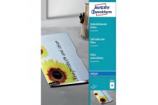 Avery Zweckform 2501 Films adhesifs transparents Couche, traitement par lots 50 feuilles Epaisseur : 0, 17 mm (Import Allemagne)