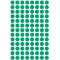 Avery Colour coding Dots, Green - Self-Adhesive labels (Green, Green, Circle, 8 mm, 416 PC (s), 104 pC (s), 4 Sheets)