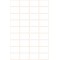 Avery Zweckform 3042 Mini etiquettes d'organisation (216 pieces, 18 x 12 mm) 6 feuilles Blanc