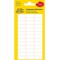 Avery 3073 Blanc 234piece(s) etiquette auto-collante - etiquettes auto-collantes (Blanc, Papier, 20 mm, 8 mm, 234 pi