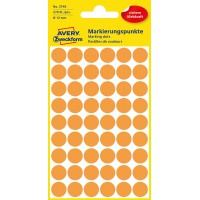 Avery Zweckform 3147 reperes 5 Blatt, 270 Etiketten orange vif