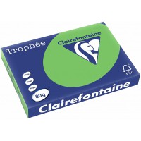 Clairefontaine Trophee Ramette de 500 feuilles papier couleur 80 g A3 Vert menthe