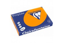 Clairefontaine Trophee Ramette de 500 feuilles papier couleur 80 g A3 Orange