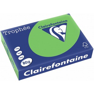 TROPHeE Ramette 500 Feuilles Papier 80g A4 210x297 mm Certifie FSC vert menthe