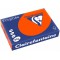 CLAIREFONTAINE Ramette 500 Feuilles Papier 80g A4 210x297 mm Certifie FSC Rouge cardinal