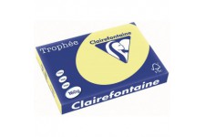 Clairefontaine Trophee A3 A3 (297a—420 mm) Jaune papier jet d'encre - Papiers jet d'encre (A3 (297x420 mm), Photocopi