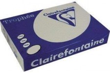 Clairefontaine Trophee Papier a copier 160 g/m² 1041 DIN A4 250 feuilles Gris pastel