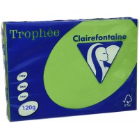 Clairefontaine Trophee 1293C Papier A4 Menthe/Mai Vert 120 g/m2 250 feuilles