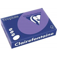 Clairefontaine Trophee Papier a copier 160 g/m² 1018 DIN A4 250 feuilles Violet intense