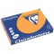 Clairefontaine Trophee Ramette de 500 feuilles papier couleur 80 g A3 Clementine