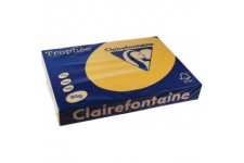 Clairefontaine Trophee Ramette de 500 feuilles papier couleur 80 g A3 Bouton d'or