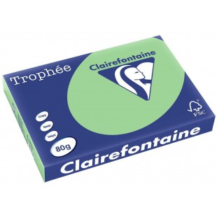 Clairefontaine Trophee A3 papier jet d'encre A3 (297x420 mm) Vert - Papiers jet d'encre (A3 (297x420 mm), Photocopie,