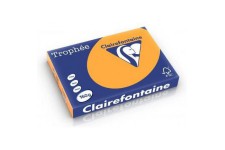 Ramette de 250 feuilles de papier Trophee clementine, A3, 160 g/m²