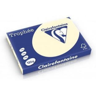 Ramette de 250 feuilles de papier Trophee ivoire, A3, 120 g/m²