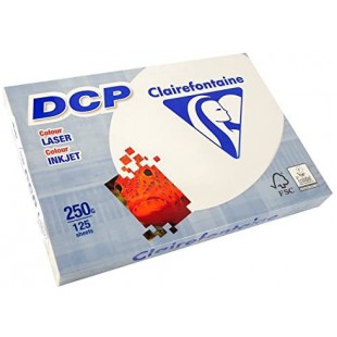 CLAIREFONTAINE Ramettes 125 Feuilles Papier DCP 250g A4 210x297 mm Certifie FSC Ivoire