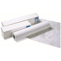 clairefontaine 10329 Papier couche mat largeur 90 g application Jet encre qualite photo bobine 914 mm x 45 ml Blanc