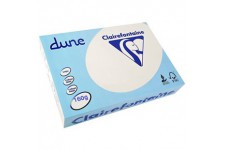 CLAIREFONTAINE Ramette 250 Feuilles Dune 160g A4 210x297 mm Certifie FSC / TCF Blanc