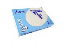 CLAIREFONTAINE Lot de 4 Ramettes 500 Feuilles Dune 100g A3 420x297 mm Certifie FSC / TCF Blanc