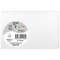Clairefontaine 11485C - Paquet de 25 Cartes Simples - Format 8,2x12,8cm - 210g/m² - Coloris Blanc Irise - Cartons d'Invitation E