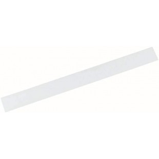 Bande metallique standard, pour aimants, autoadhesive, insensible aux rayures, 50 x 5 cm, blanche