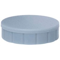 aimants Ronds en Plastique incassable Gris 600 g 24 x 8 mm 6162484