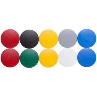61624-99 Aimants Solid, adherence : 0,6 kg, couleurs