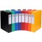 Lot de 10 : EXACOMPTA Boites de classement a elastiques Cartobox A4 dos de 50 mm Coloris aleatoire