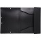 EXACOMPTA Chemises 3 rabats et elastiques Polypro 5/10e 24 x32 cm Noir