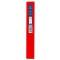 EXACOMPTA Classeurs personnalisable Kreacover A4 Maxi 4 Ax Diam 25 mm Dos 47 mm Rouge