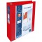 Exacompta - ref. 51845RE - 1 Classeur opaque rigide personnalisable 3 poches - 4 anneaux en D de 60 mm - Dos 90 mm - 