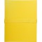 EXACOMPTA Chemises dos extensible balacron sangle Scratch Rabat en pied de page 24 x 32 Jaune