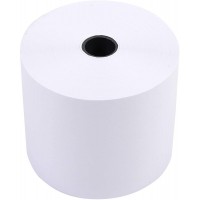 Lot de 10 : Bobines pour machines a calculer et caisses - 1 pli extra-blanc 60g/m - 57mm x 70mm x 12mm (44m)