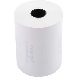 Lot de 10 : Exacompta - Ref. 40915E - Bobines pour tickets de carte bancaire 57x46 mm - 1 pli thermique 55g/m2 sans BPA. -