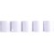 Lot de 10 : Exacompta - Ref. 7680120V - 10 Bobines pour tickets de caisse 76x80 mm - 1 pli offset extra-blanc 60g/m2. -