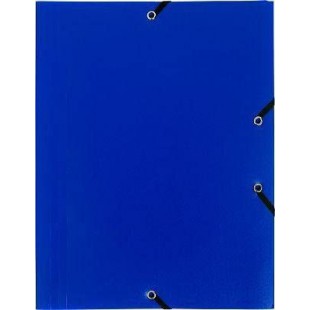 Chemise a elastique polypro ECO 3 rabats, coloris bleu
