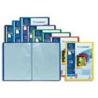 Lot de 8 : EXACOMPTA Protege document personnalisable PP Kreacover 120 vues assortis