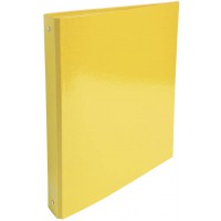 Exacompta - ref. 519299E - 1 Classeur rigide Pellicule Iderama - 4 anneaux ronds diametre 30 mm - Dos 40 mm - Dimensions exterie