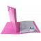 Exacompta - ref. 54894E - 1 Classeur carte lustree pelliculee avec elastiques - 2 anneaux ronds diametre 15 mm - Dos 20 mm - Dim