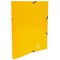 Classeur IDERAMA, 2 anneaux 15mm, carte lustree pelliculee, coloris jaune