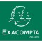 Exacompta 38082SB Paquet de 100 Fiches Bristol 5, x 7, 4 cm sous film Ligne Non perforees Bleues Azur