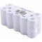 Lot de 10 : Exacompta - Ref. 41806E - Bobines sans mandrin pour machines a calculer 57x25 mm - 1 pli offset extra-blanc 60g/m2