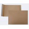 ELEPA - Rossler Enveloppe 30002521 Sac a  soufflet B4 40 mm patte autocollante Marron 130 g Lot de 5