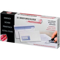 Mail Media 30051774 Enveloppes Revelope, 112 x 225 mm, avec fenetre