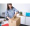Tesa Ruban Adhesif Papier Kraft EcoLogo - Adhesif d'Emballage en Papier ecologique ,60 % de Materiaux Naturels - Marr